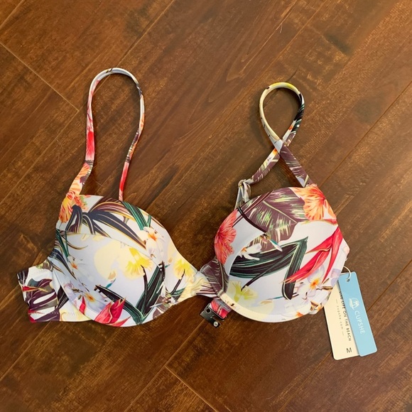 Cupshe padded push up bathing suit top - Picture 1 of 3